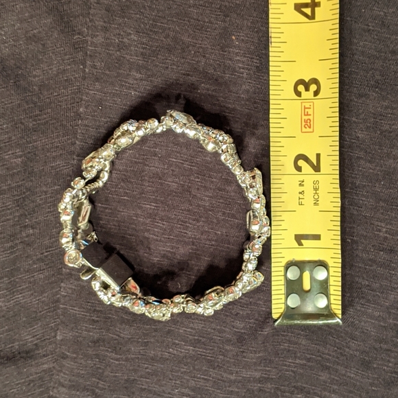 Vintage Glam Rhinestone Bracelet - Picture 8 of 8